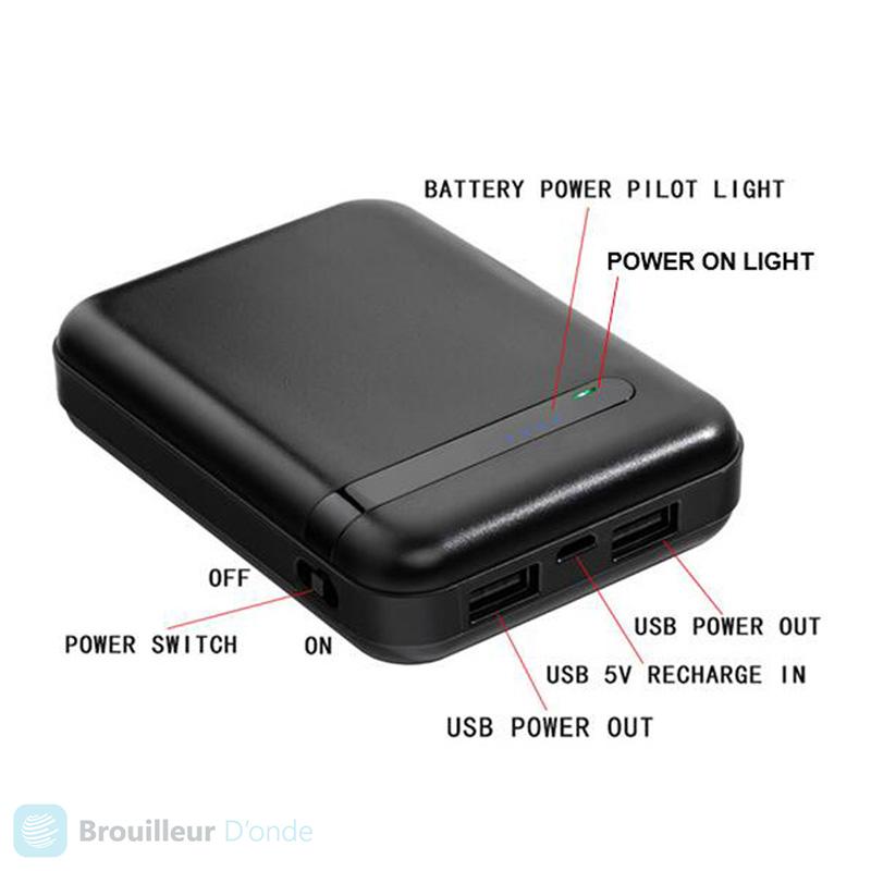 Mini brouilleur GPS portable BD532