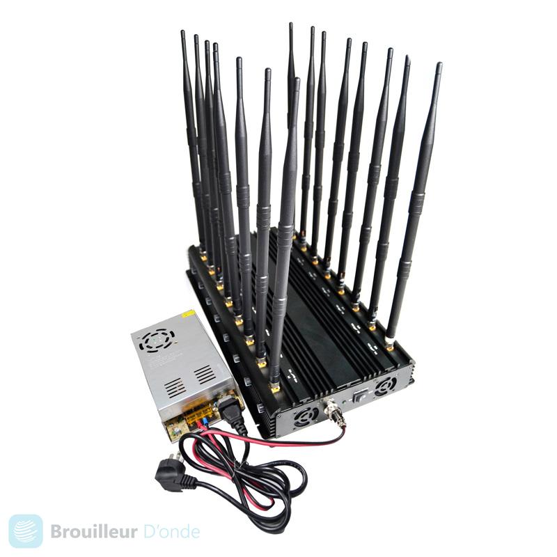 Brouilleur d’onde 16 antennes